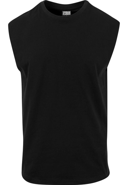 Sleeveless Tee - Black - TeeShoppen Group™ - T-shirt - TeeShoppen