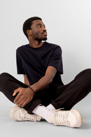 Oversized Marškinėliai - Dark Navy