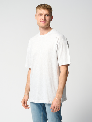 Oversized T-shirt - Light Grey