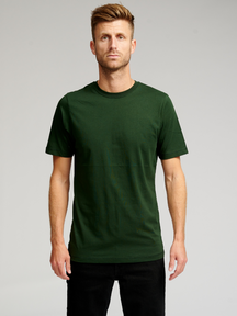 Organic Basic T-shirt - Dark Green