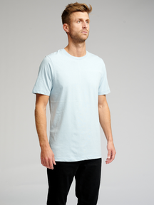 Organic Basic T-shirt - Light Blue