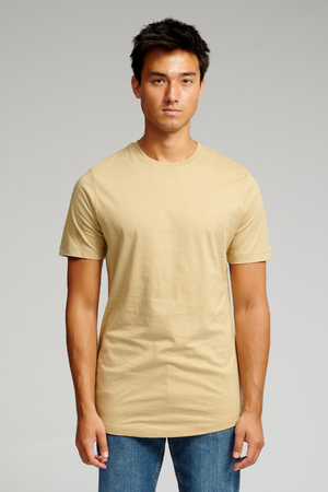 Long T-shirt - Beige