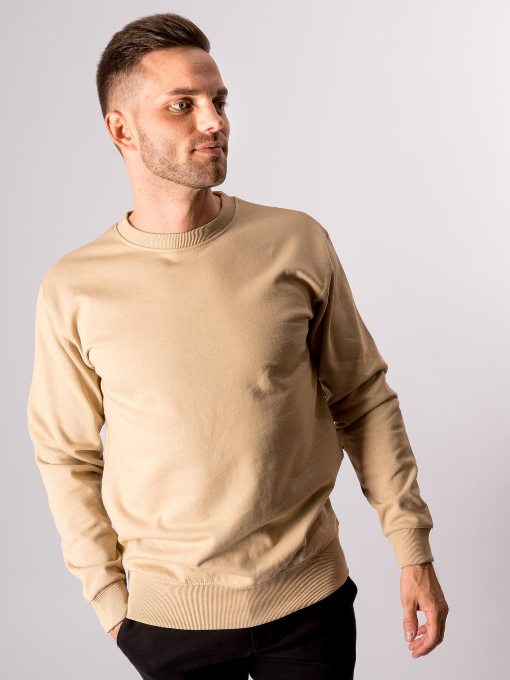 Basic Crewneck - Khaki