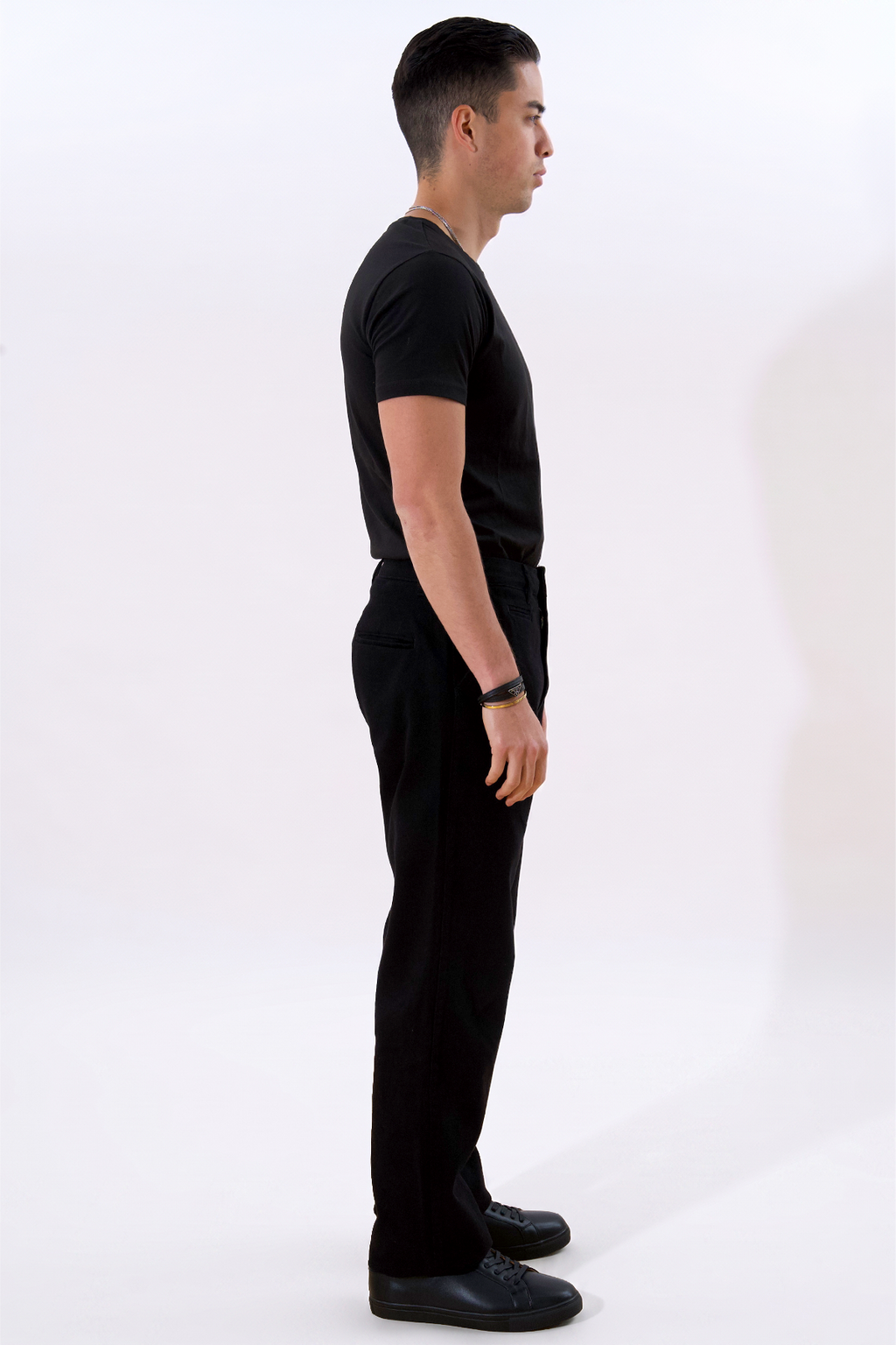 Straight Cotton Chino – juoda