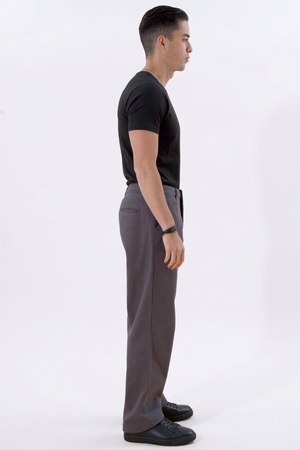 Straight Cotton Chino – pilka