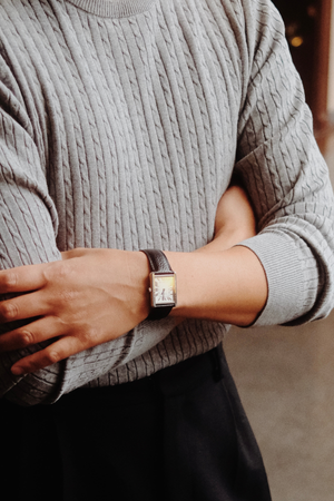 Megztinis megztinis - pilkas melanžas