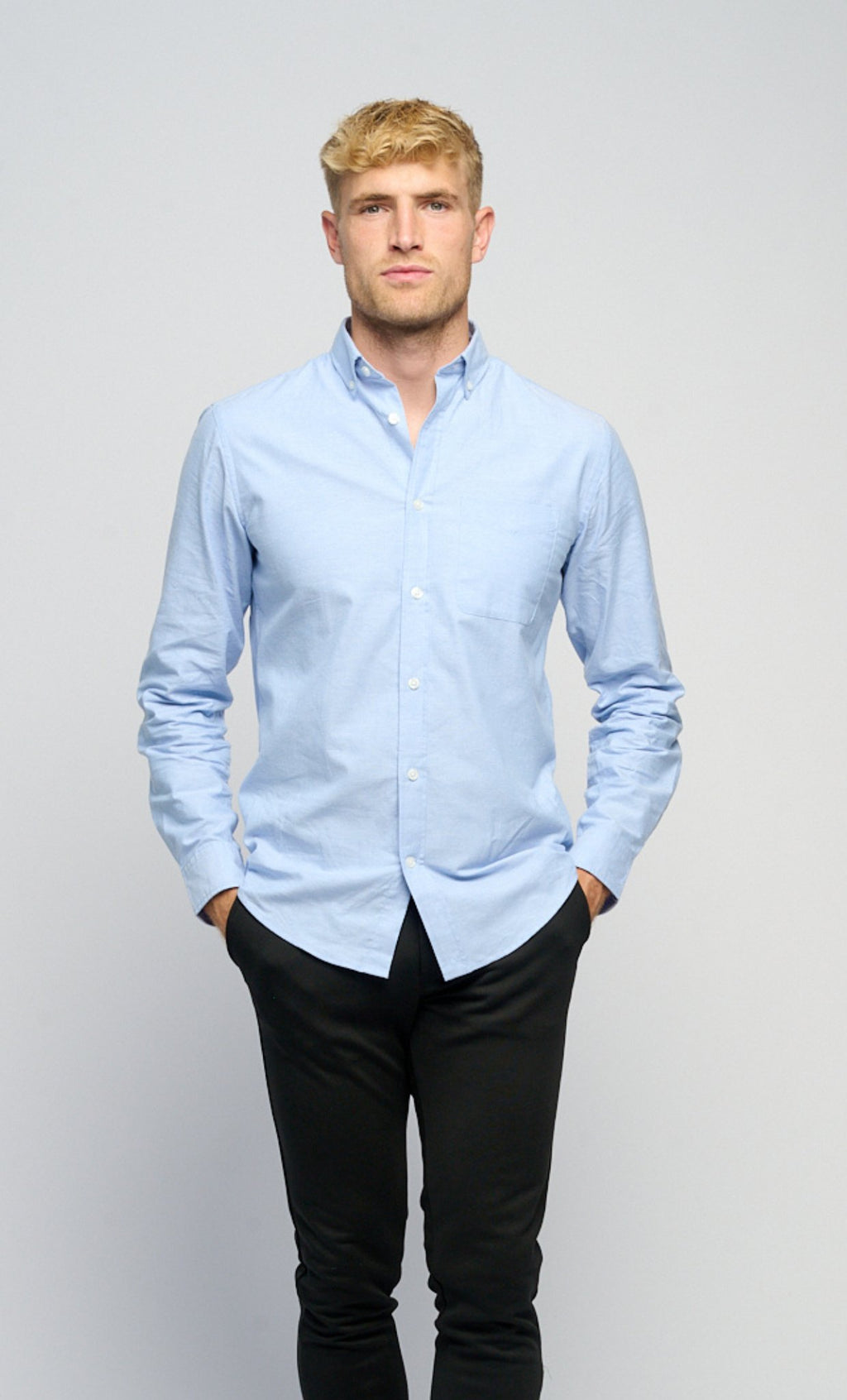 The Original Performance Oxford Shirt™️ - Cashmere Blue