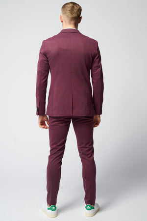 The Original Performance Suit™️ (Burgundy) + Tie - Package Deal