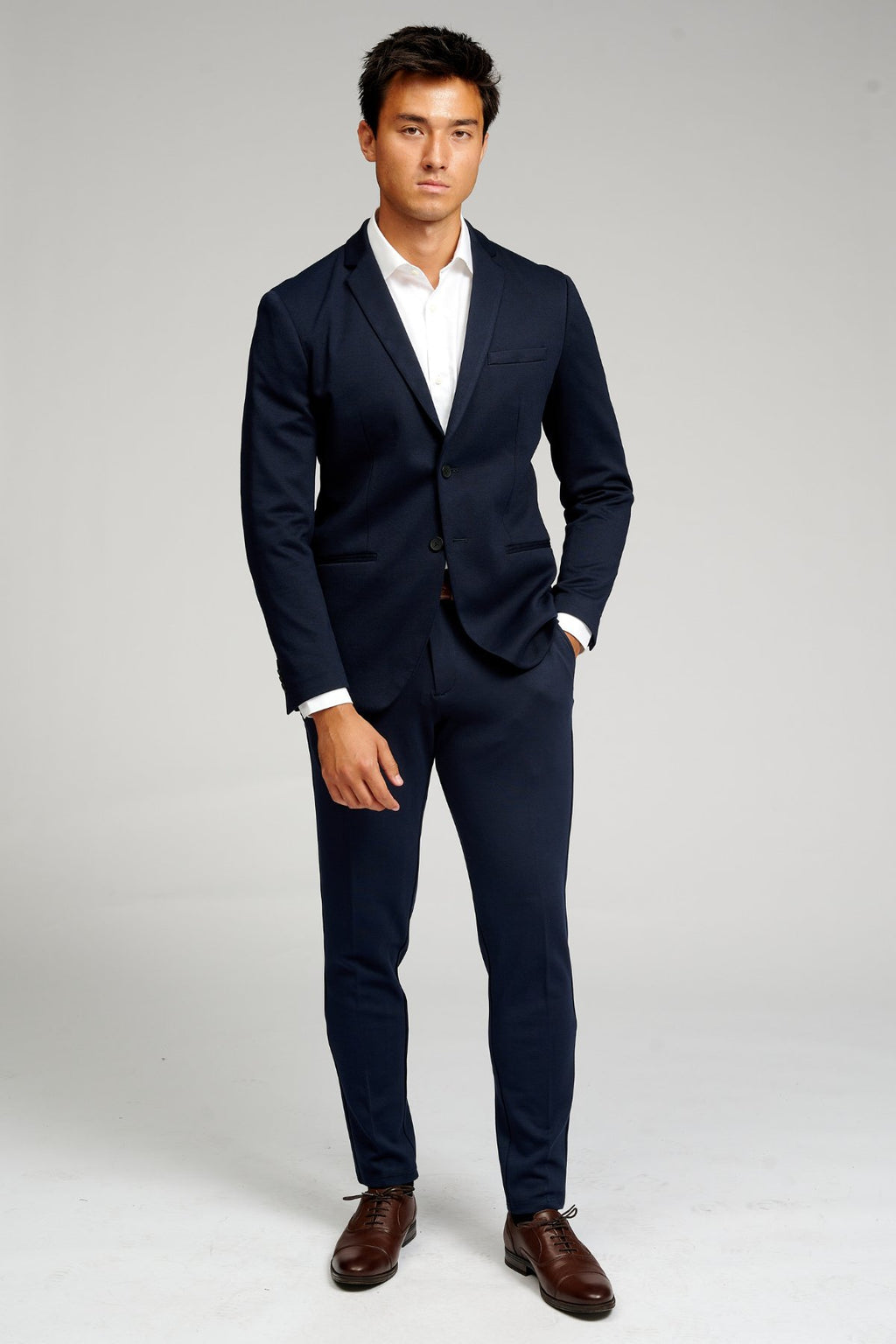 The Original Performance Suit™️ (Navy) + Tie - Package Deal