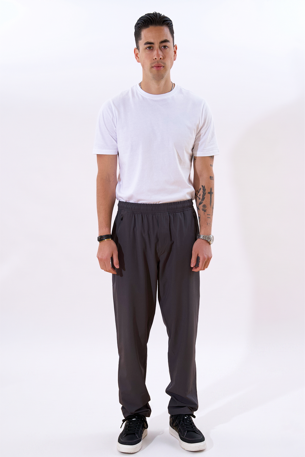 Trasa Pants - Tamsiai pilka