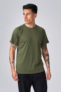Treniruotės marškinėliai - armija žalia