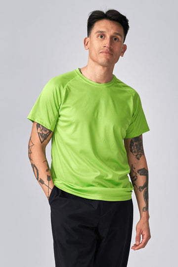 Training T-shirt - Lime Green