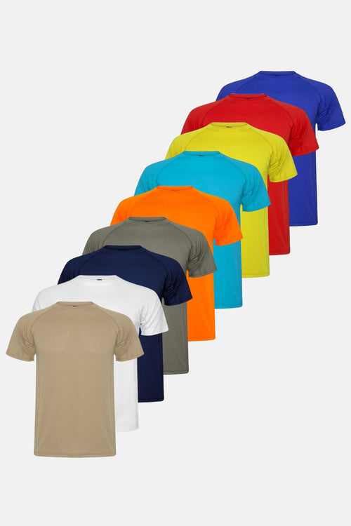 Training T-shirt - Package Deal (9 pcs) - TeeShoppen Group™ - T-shirt - TeeShoppen