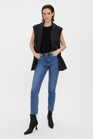 Edna liemenė - tamsiai pilka melange