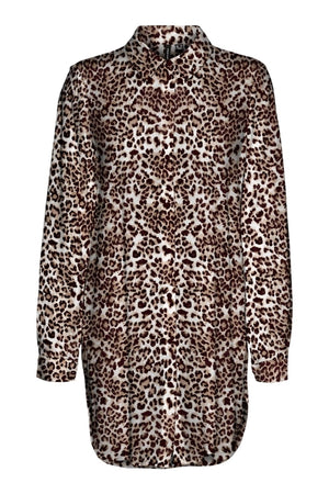 Lengvi ilgi marškiniai - įdegis