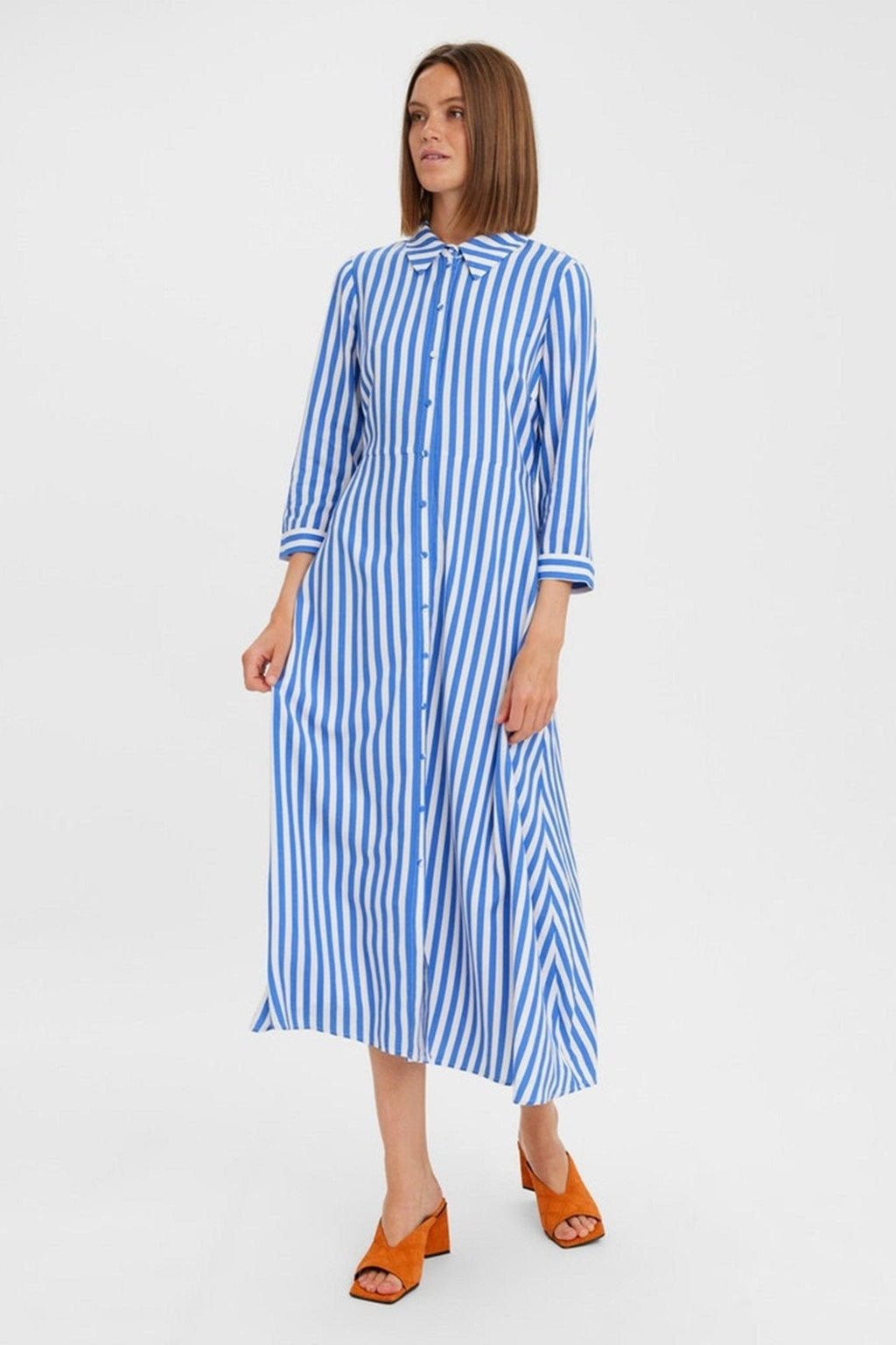 Elly 3/4 Shirt Dress - Regatta