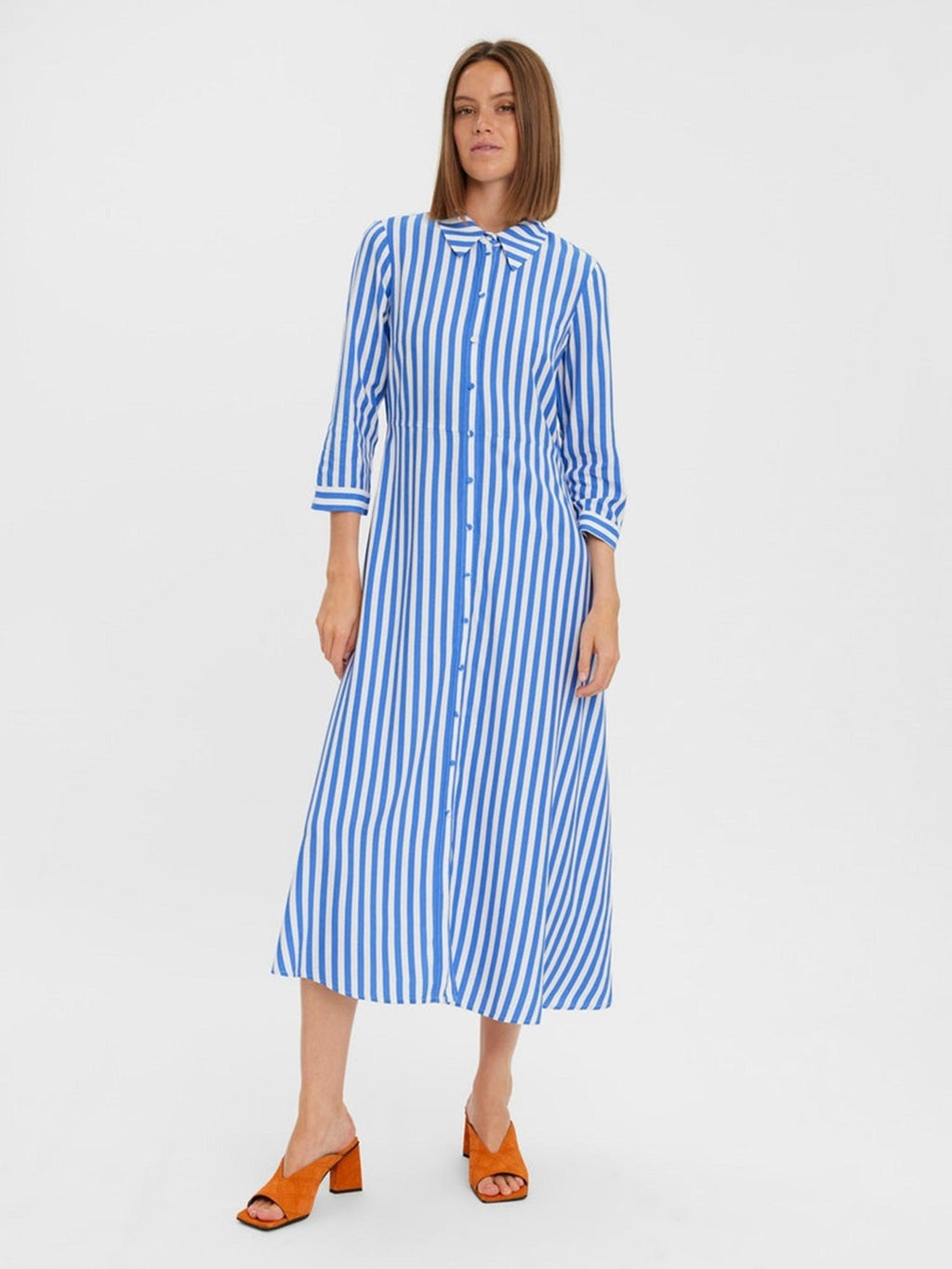 Elly 3/4 Shirt Dress - Regatta