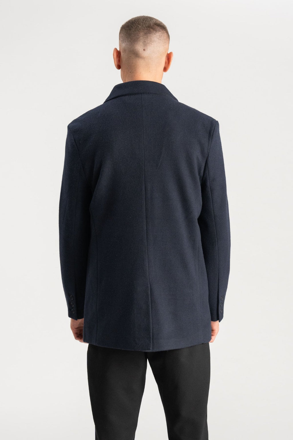 Woolcoat - Navy