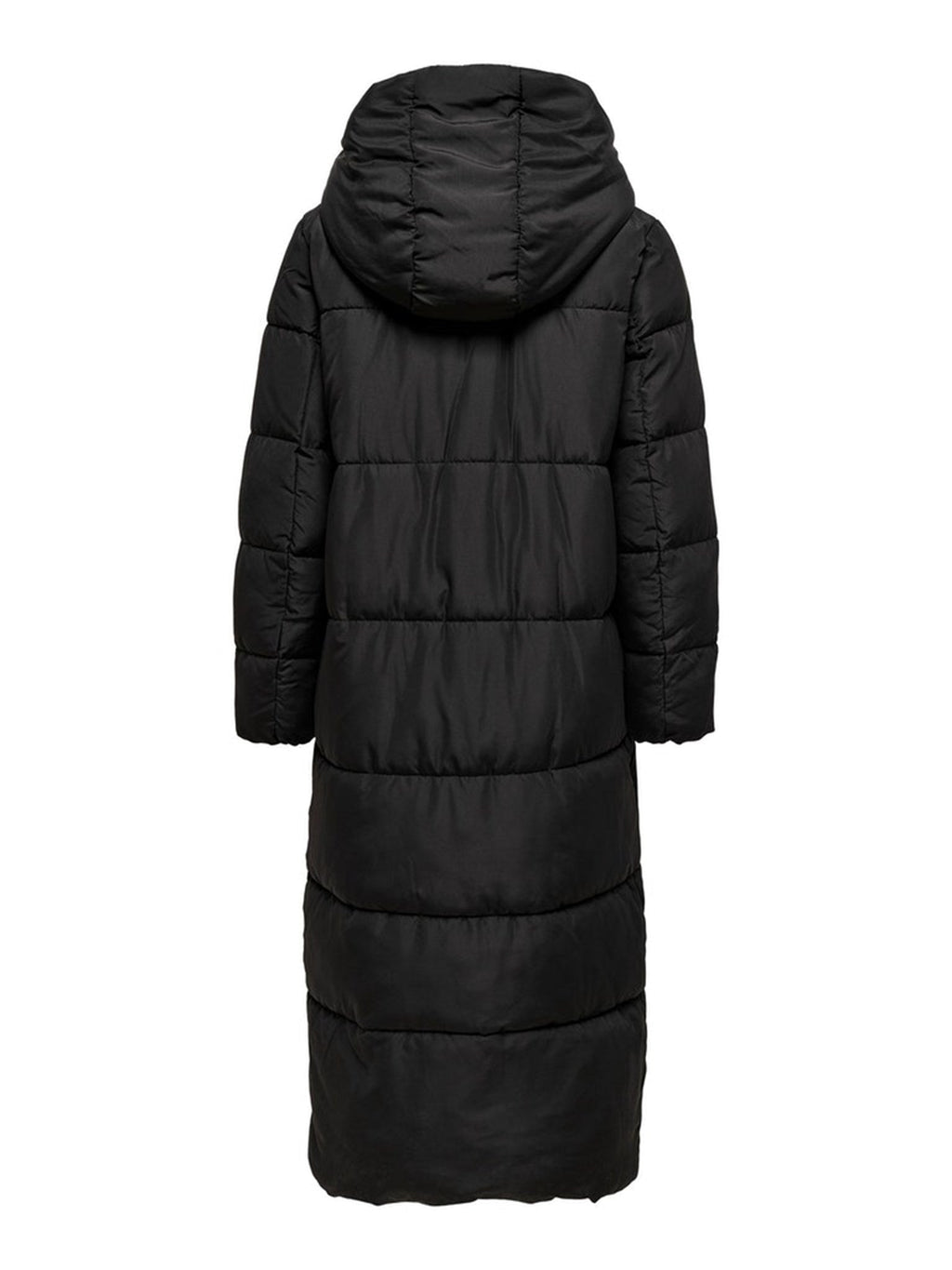 Amy Long Puffer Coat - juodas