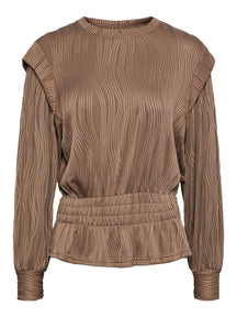 Anela Smock Blouse - Fossil