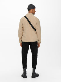 Avi Beam Chino Twill Pants - Black