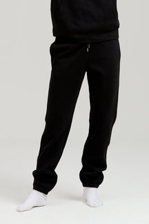 Basic Sweatsuit with Crewneck (Black) - Package Deal (Women)