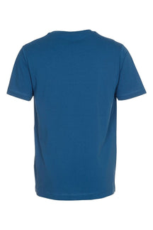 Basic „Vneck“ marškinėliai - naftos mėlyna