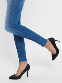 Blush Midsk Jeans - Medium Blue