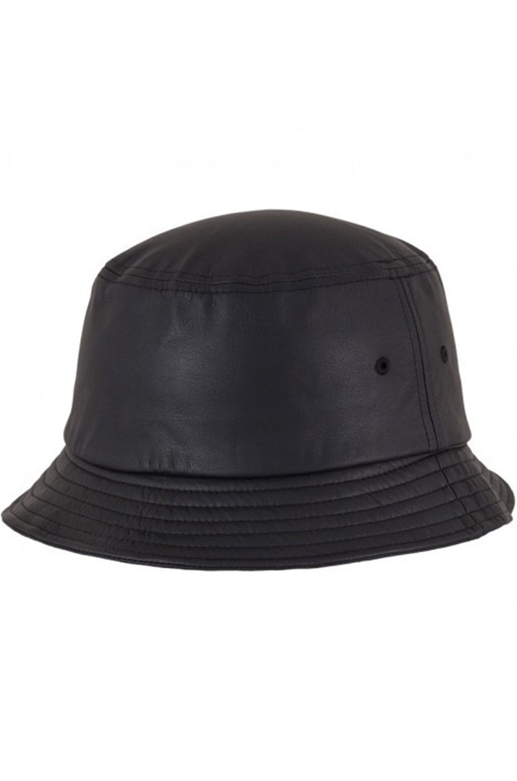 Kibiro skrybėlė - dirbtinė oda juoda