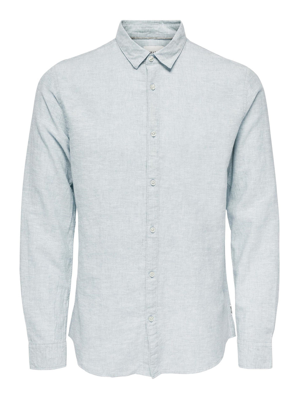 „Caiden“ marškinėliai ilgomis rankovėmis - kašmyro mėlyna spalva