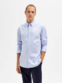 „Charles Slim“ marškinėliai - šviesiai mėlyna
