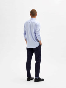 „Charles Slim“ marškinėliai - šviesiai mėlyna