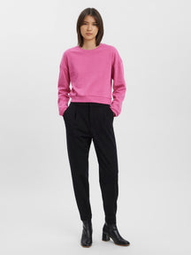 Chicago Rib Sweat Sweater  - Pink