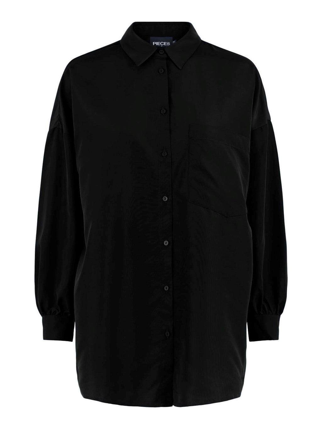 Chrilina per dideli marškinėliai - juodi