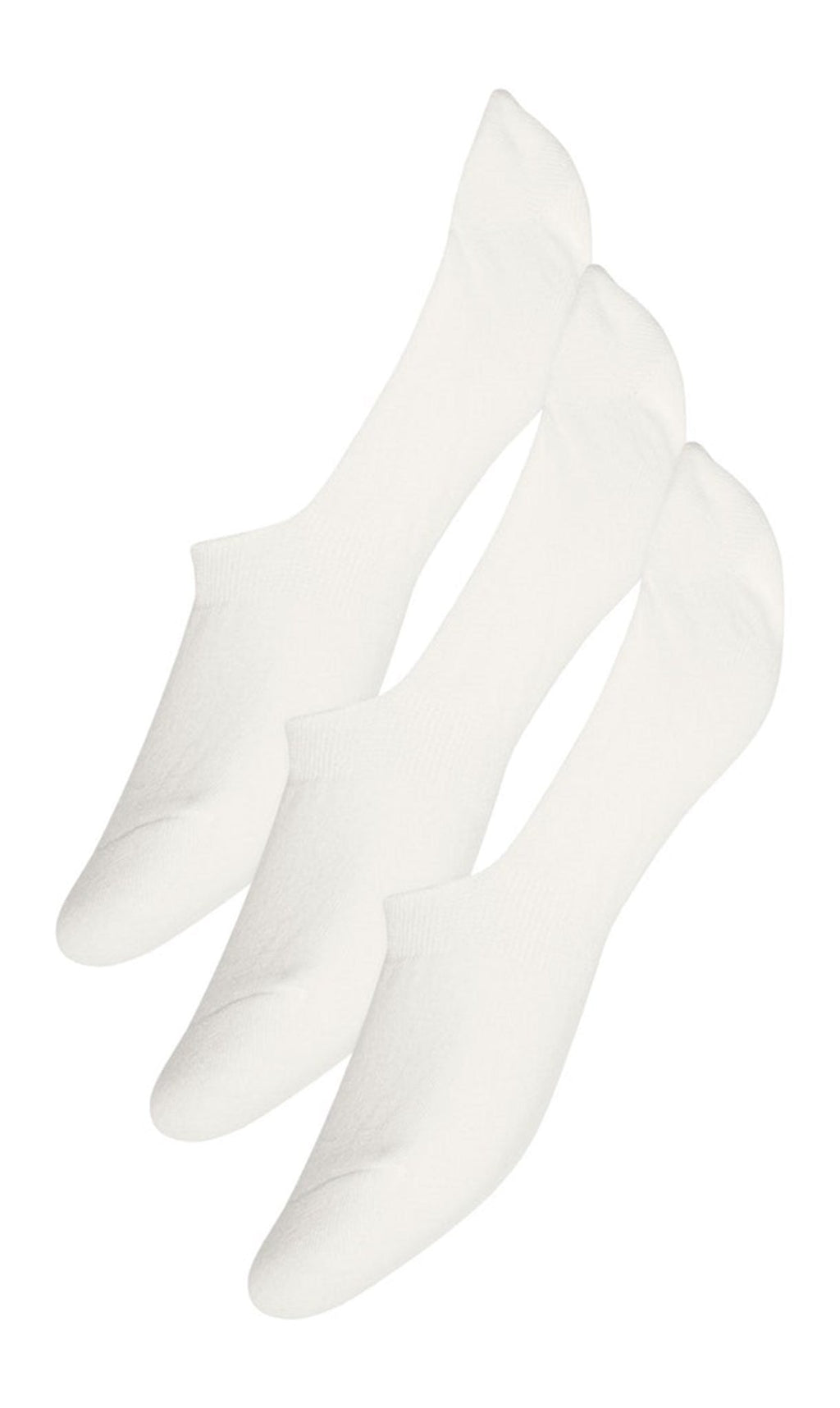 „Cindy“ kojinės 3 pakuotės - baltos spalvos