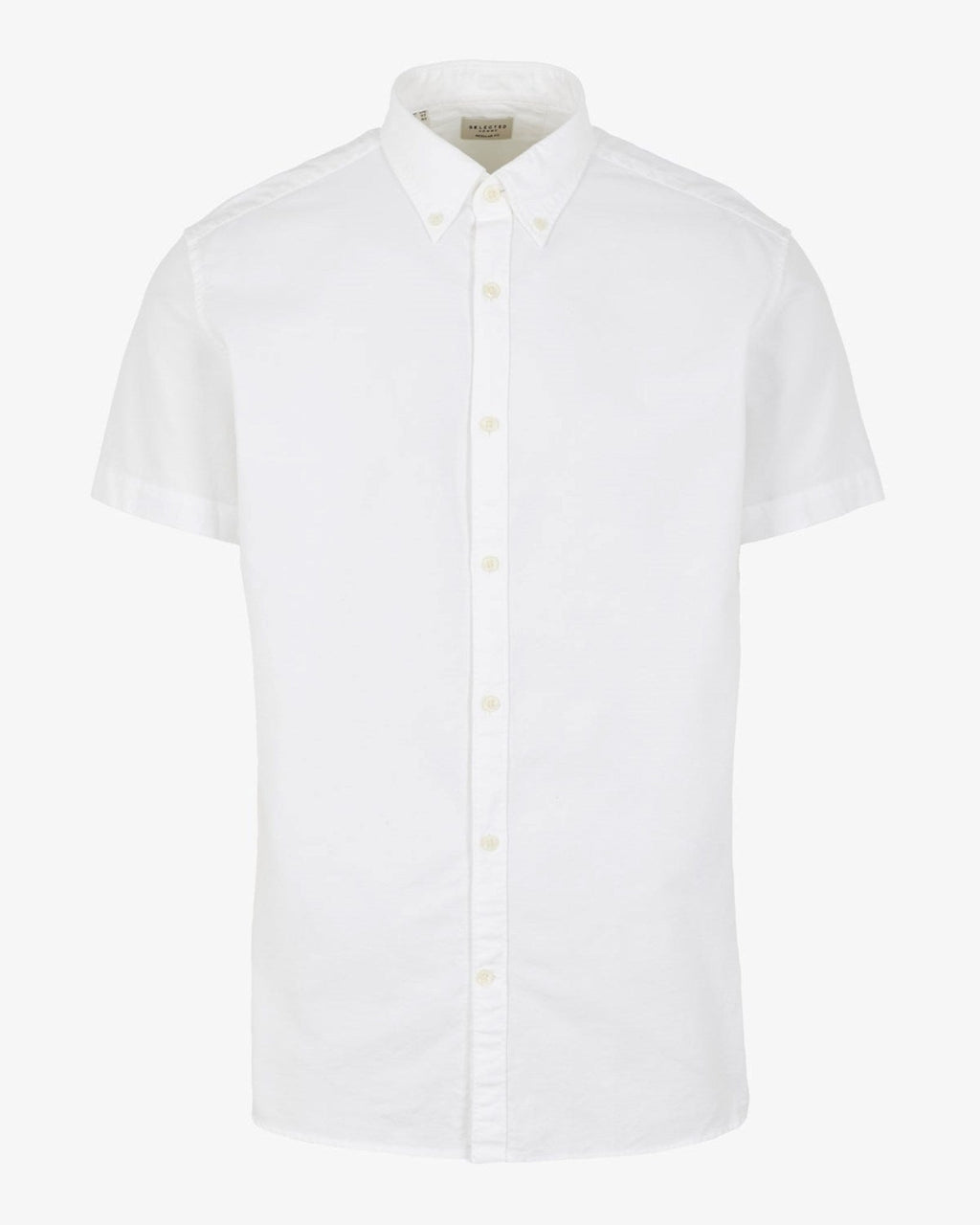 Classic short-sleeved shirt - White