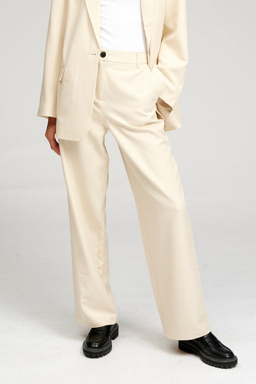 Klasikinis kostiumas Pants - smėlio spalvos