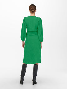 Dion Wrap Dress - Green