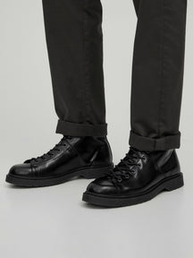 Flemingo odiniai batai - antracitas