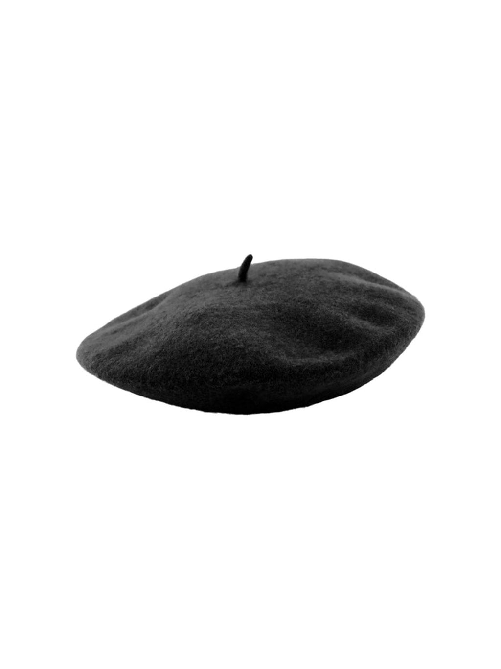 „Fransk Wool Beret“ - juoda