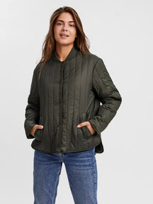 Gigi Short Padded Jacket - Peat