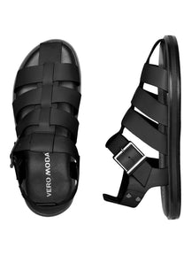 „Gitta“ odinis sandalas - juodas