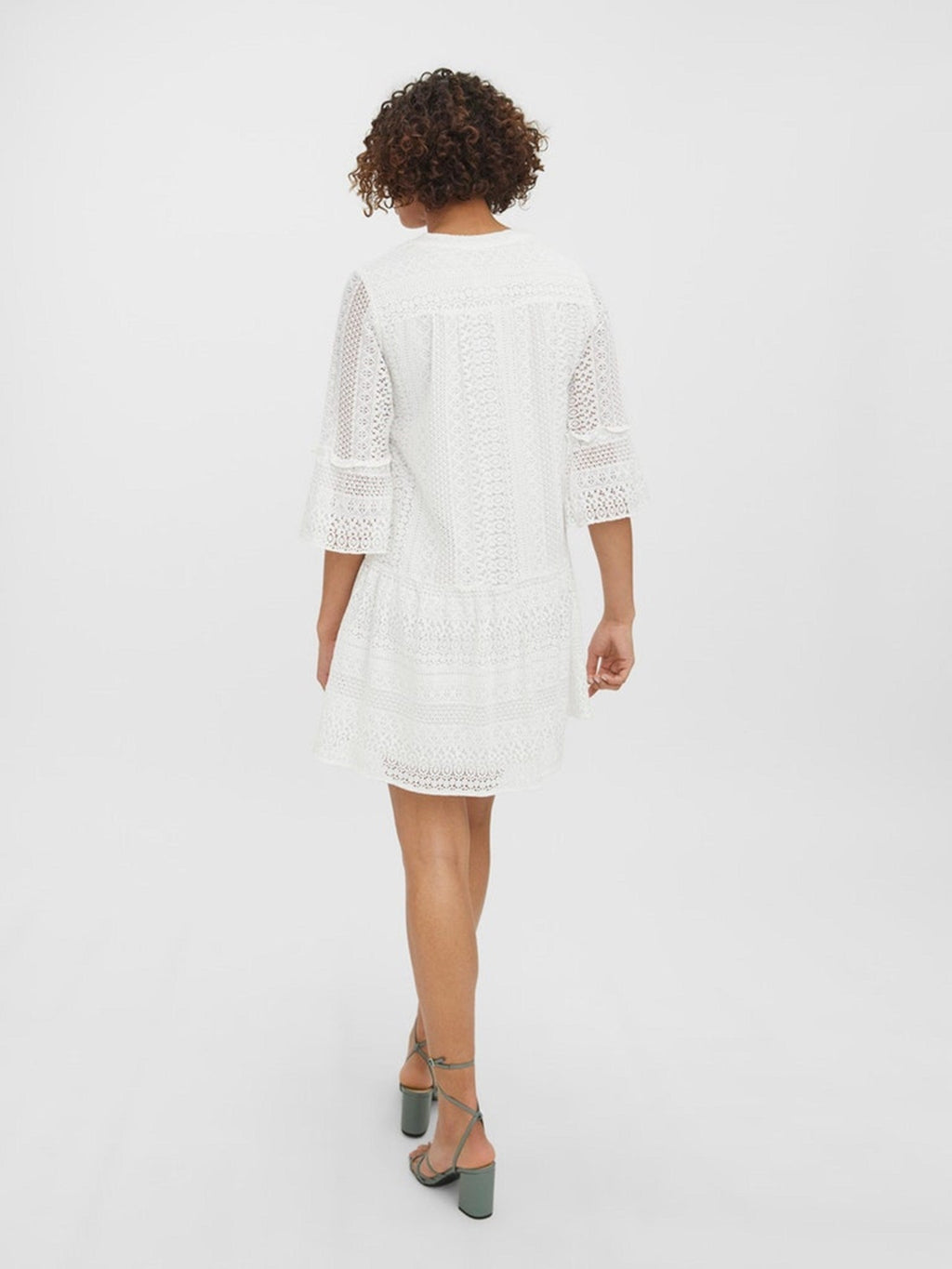 Honey Lace Tunic Dress - Snow White