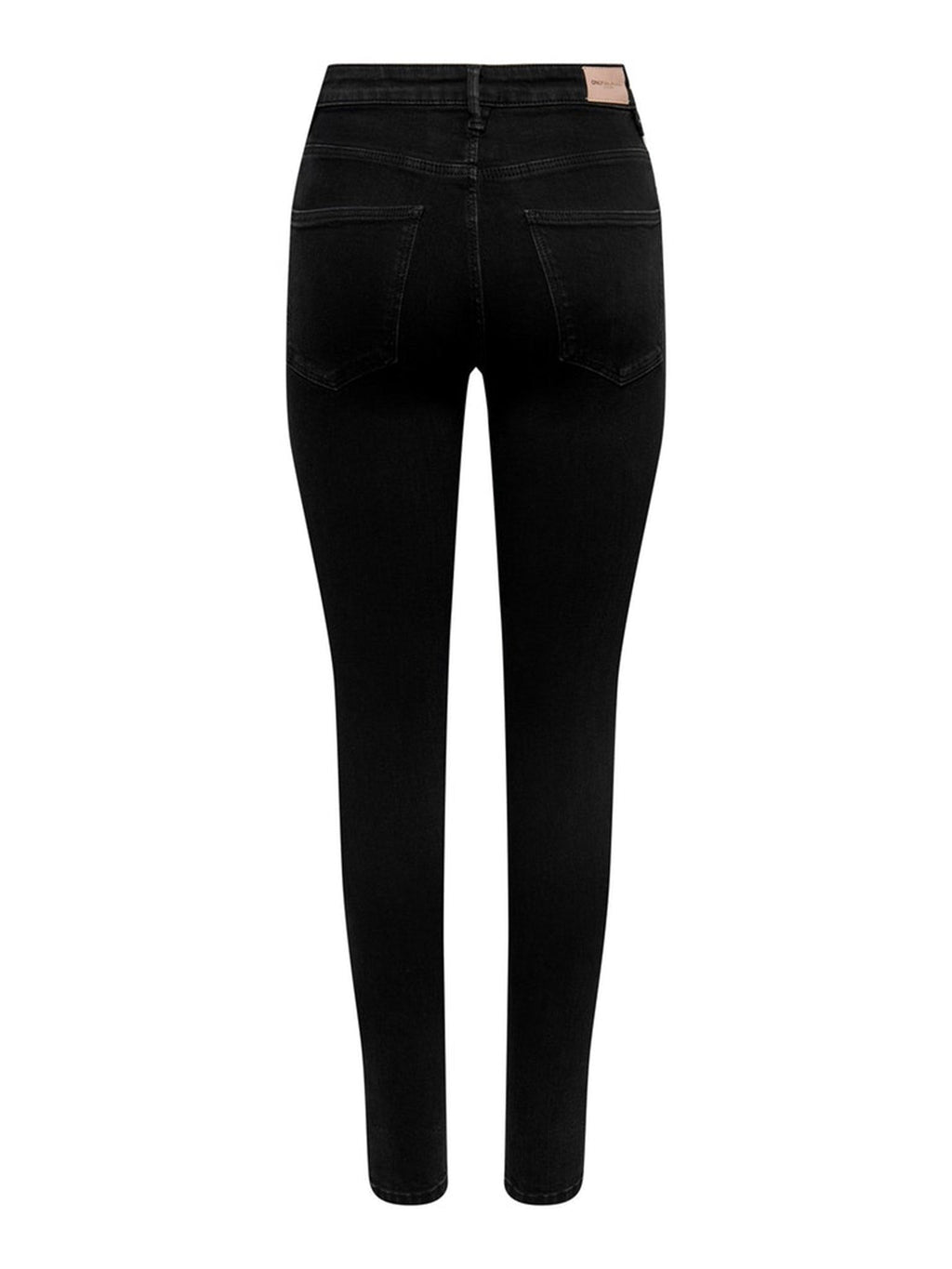 Ikoniški aukštaūgių džinsai - juodi