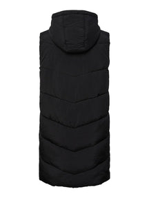 Jamilla Long Puffer liemenė - juoda