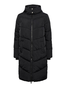 Jamilla Long Puffer striukė - juoda