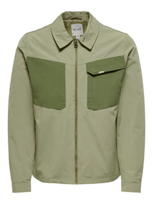 Jayden zipper jacket - Green