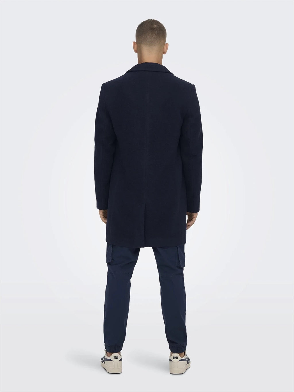 Jaylon Wool Jacket - Dark Navy