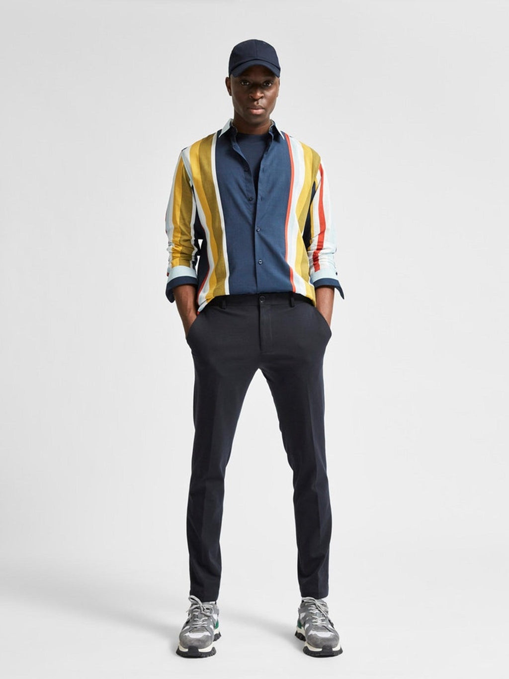 Jimas Flexas Pants - Navy Blazer