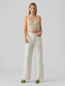 Justine Cropped Top - Birch